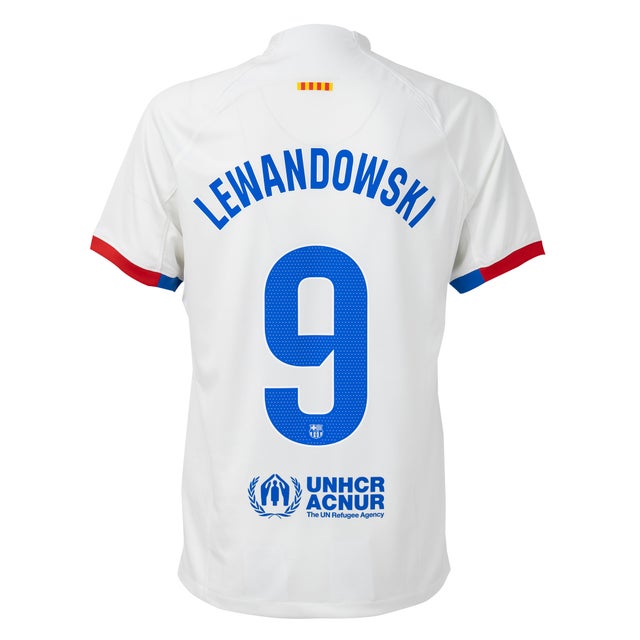 NIKE FCバルセロナ 22/23 ユニフォーム 4th 半袖 レプリカ #9.レヴァン