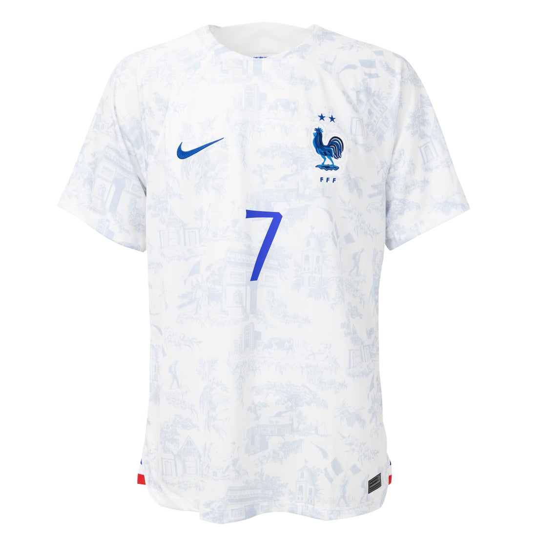 NIKE フランス代表 2022 ユニフォーム アウェイ 半袖 レプリカ #7