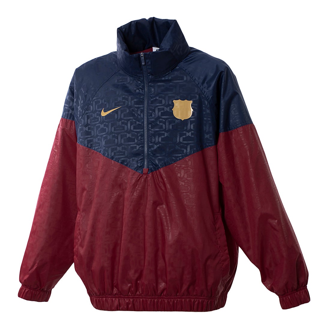 NIKE FCバルセロナ 24/25 WR アノラック ジャケット(レッド×ネイビー