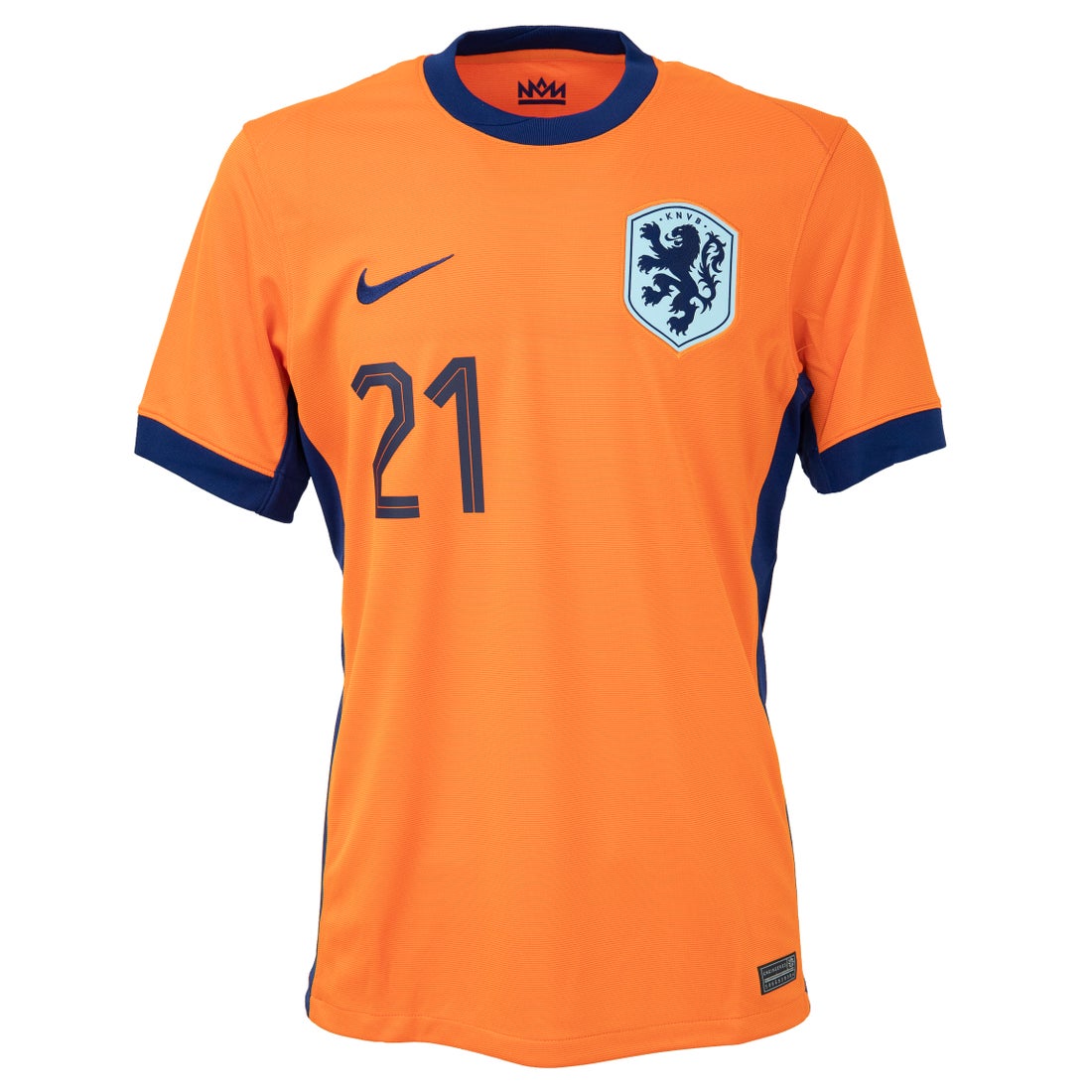 NIKE オランダ代表 2024 ユニフォーム ホーム 半袖 レプリカ #21.デ