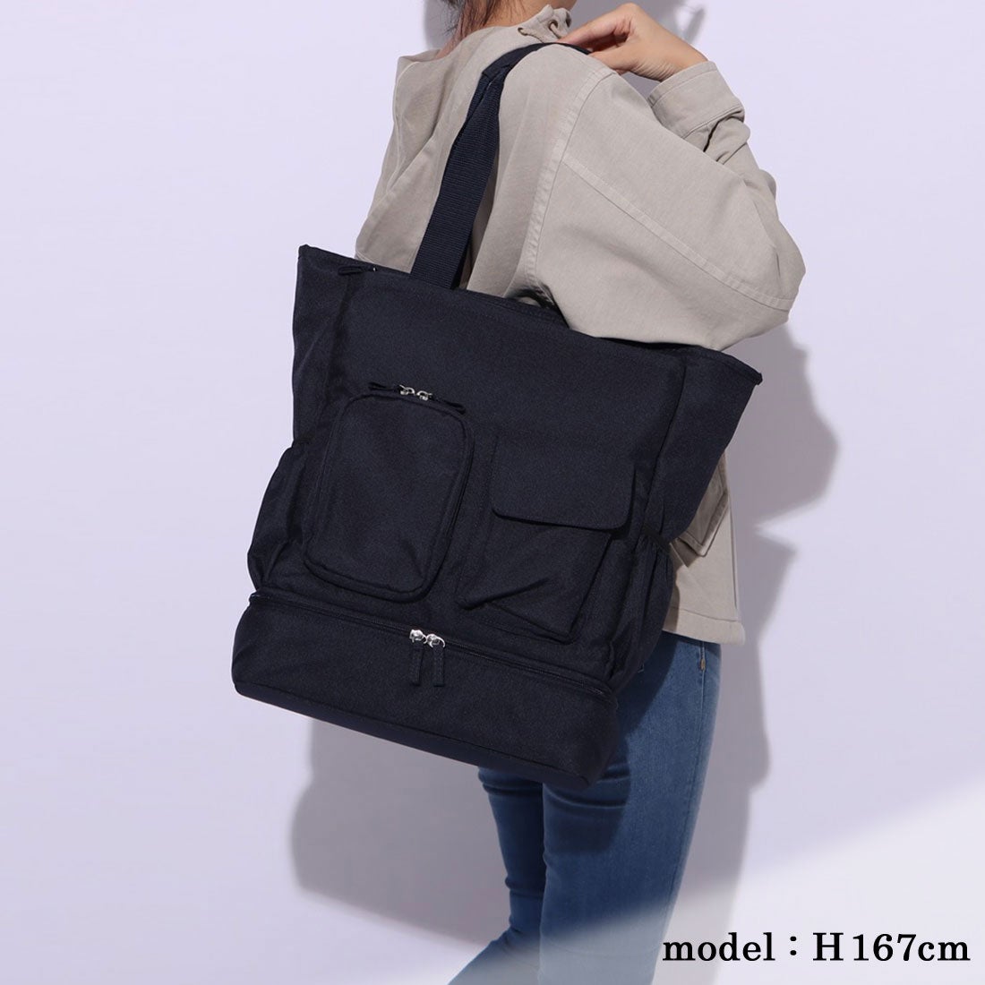 ナースリー NURSERY リュック&トート2Way大容量訪問バッグ 1000322