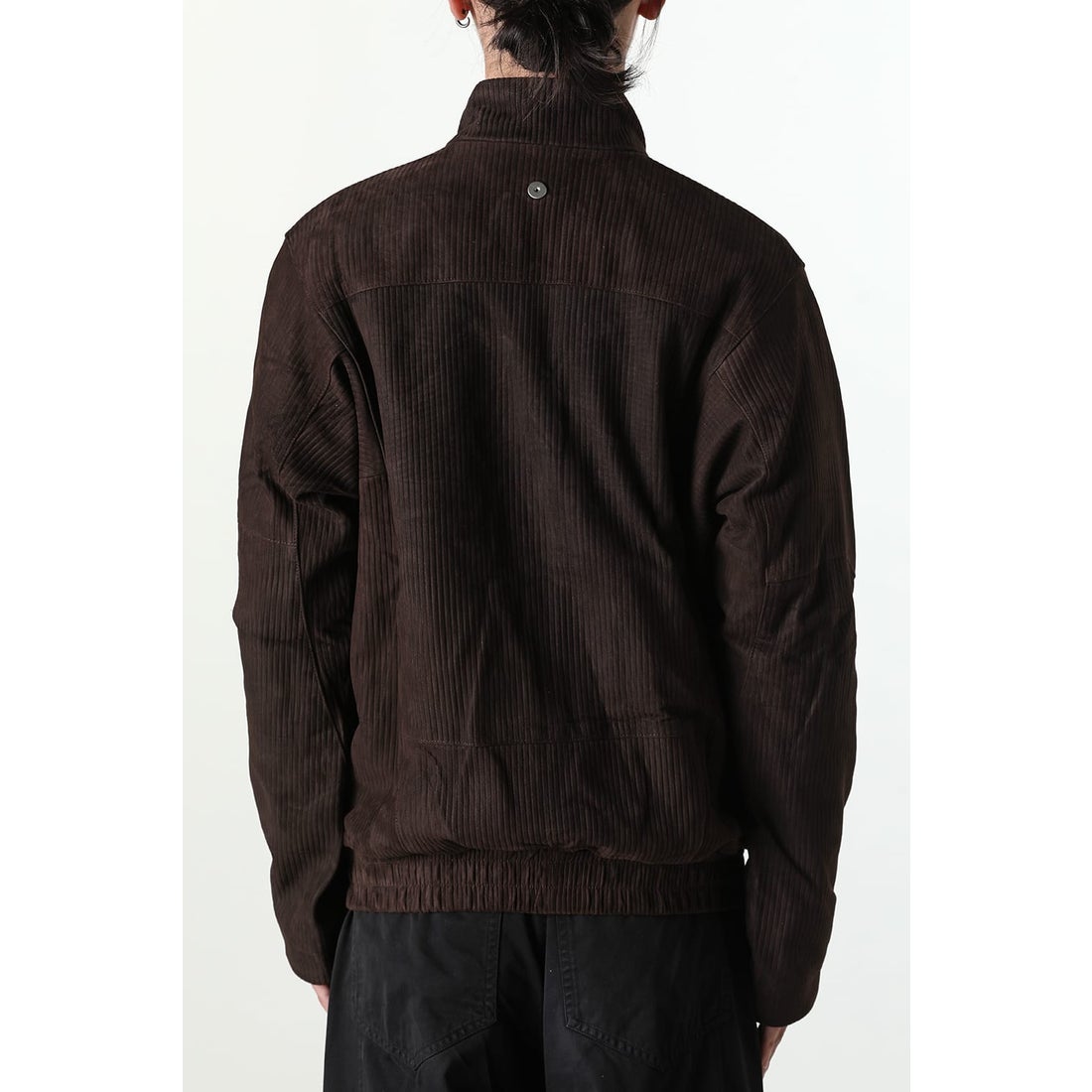 オマールアフリディ Omar Afridi Steel Blouson （Dark Brown Stripe