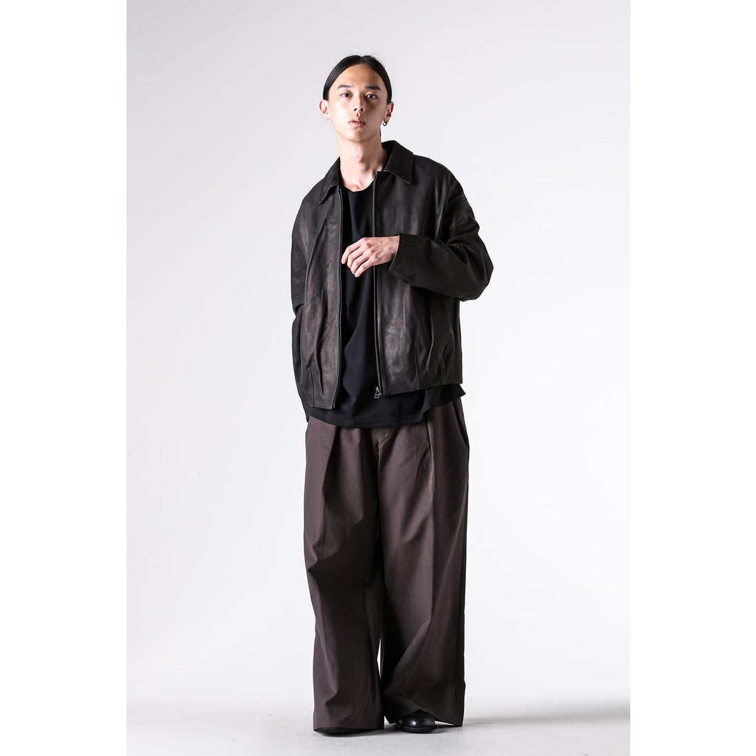 オマールアフリディ Omar Afridi BUD BLOUSON （BLACK