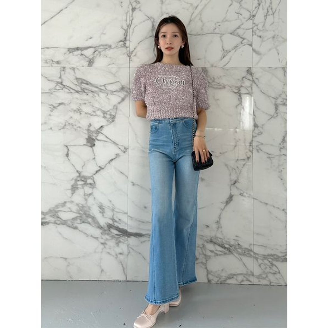 スナイデル SNIDEL 【00サイズあり】Sustainableストレッチフレア