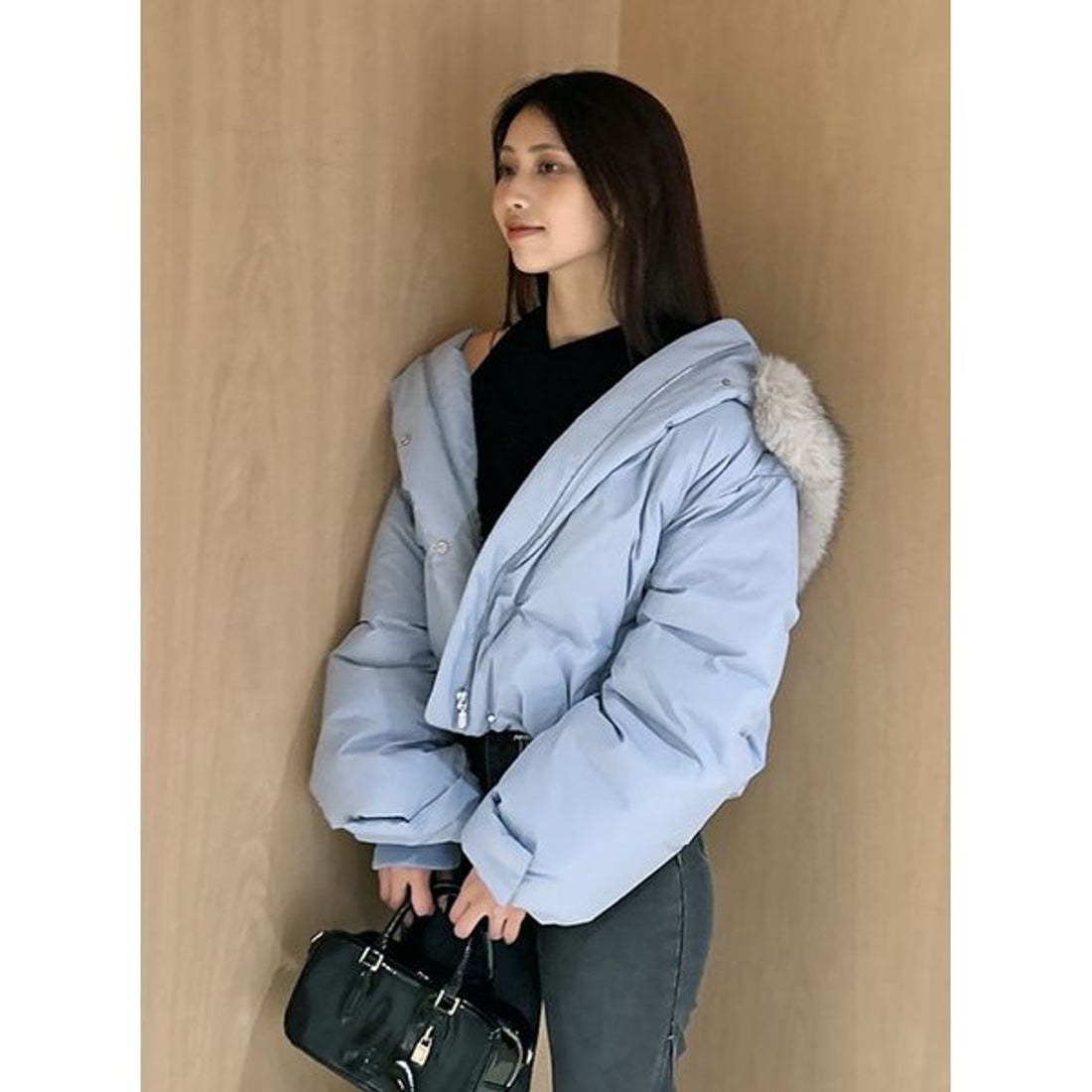 スナイデル SNIDEL 【WEB限定カラーあり】西川フードファーショート