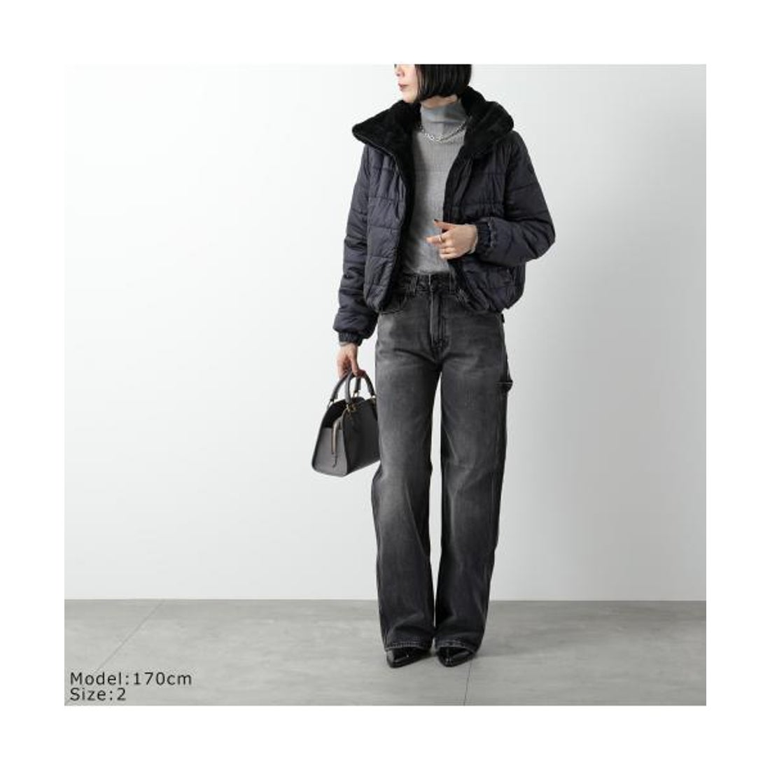 セイブザダック SAVE THE DUCK SAVE THE DUCK ファージャケット JEON