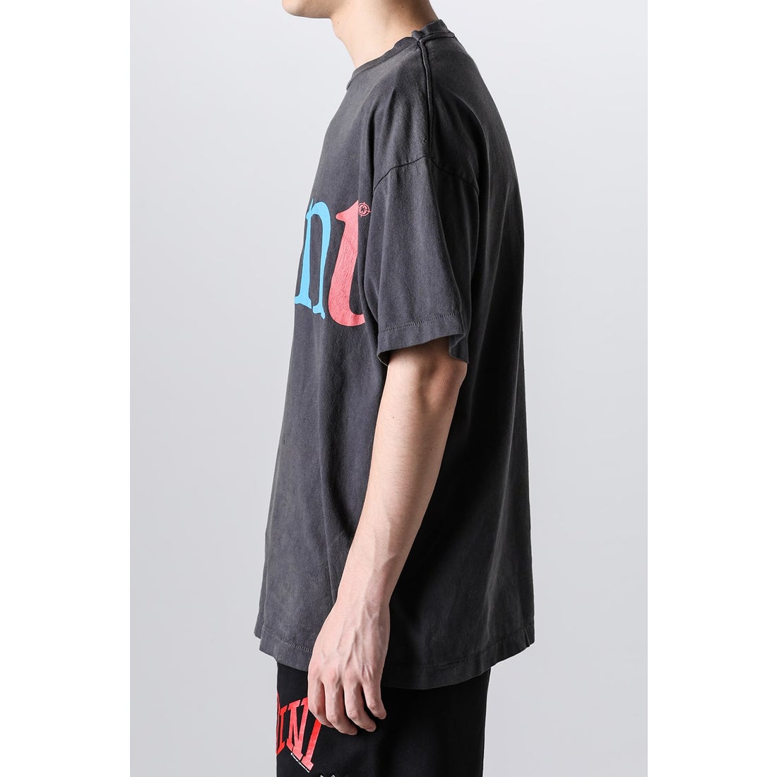 SAINT Mxxxxxx COLOFUL SAINT Short sleeve T-shirt （Black） -FASCINATE