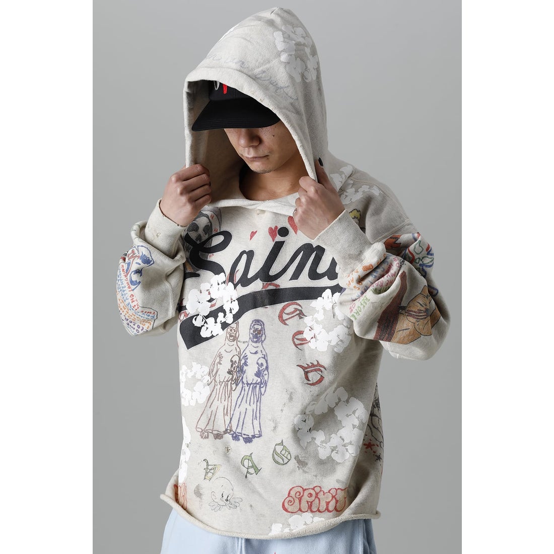 セントマイケル SAINT Mxxxxxx MX6 Hoodie （Grey） -デザイナーズ