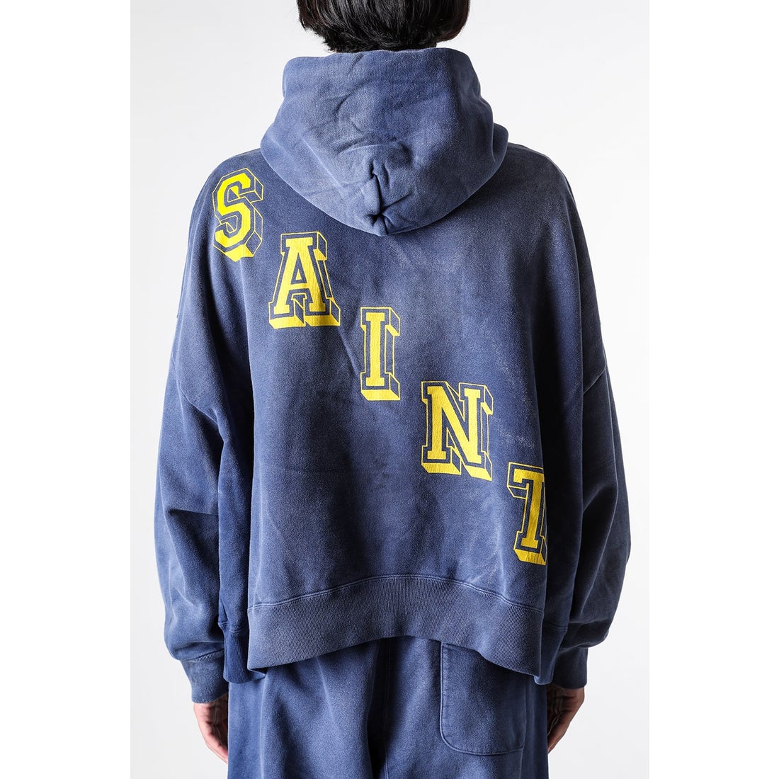 セントマイケル SAINT Mxxxxxx ANGEL Hoodie （Navy） - ファッション