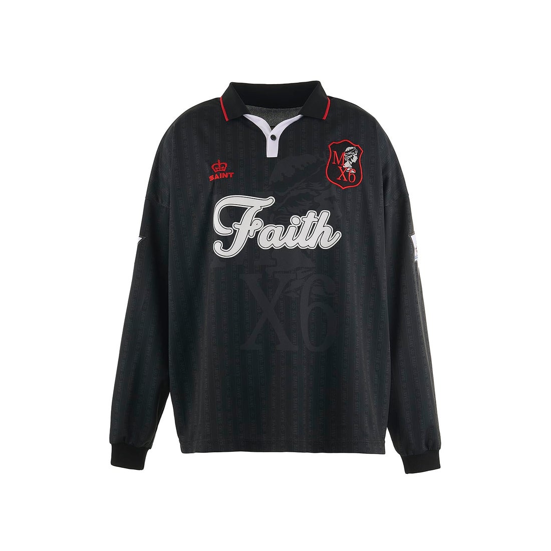 セントマイケル SAINT Mxxxxxx FAITH Soccer Shirt （Black） 通販