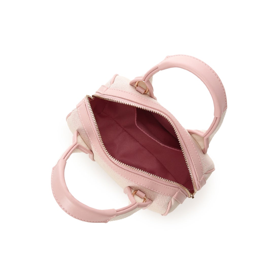 サマンサベガ SAMANTHAVEGA ロゴテープミニボストンバッグ (ピンク