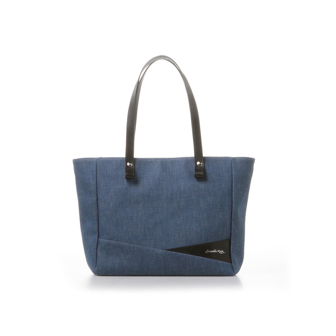 キングズ KINGZ バイカラーデニムトート (ブルー) -Samantha Global