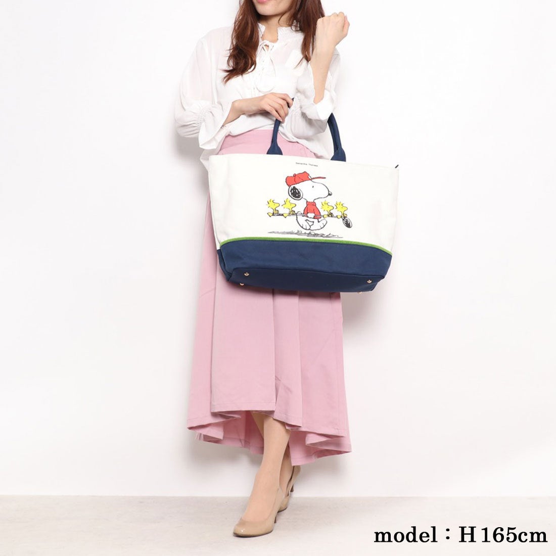 サマンサタバサ Samantha Thavasa スヌーピー ゴルフデザイン ビッグ