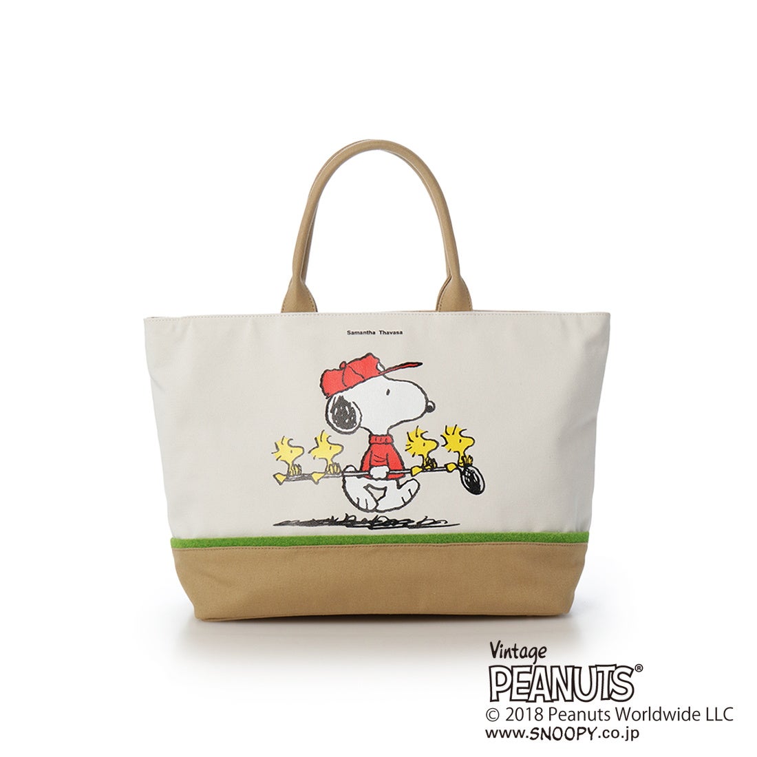 サマンサタバサ Samantha Thavasa スヌーピー ゴルフデザイン ビッグ