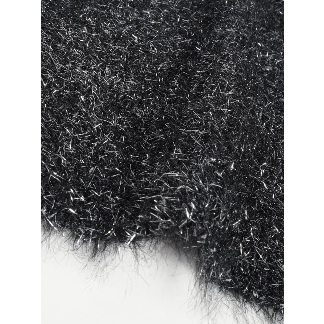 スコットクラブ SCOTCLUB ラメボリュームニット （ブラック