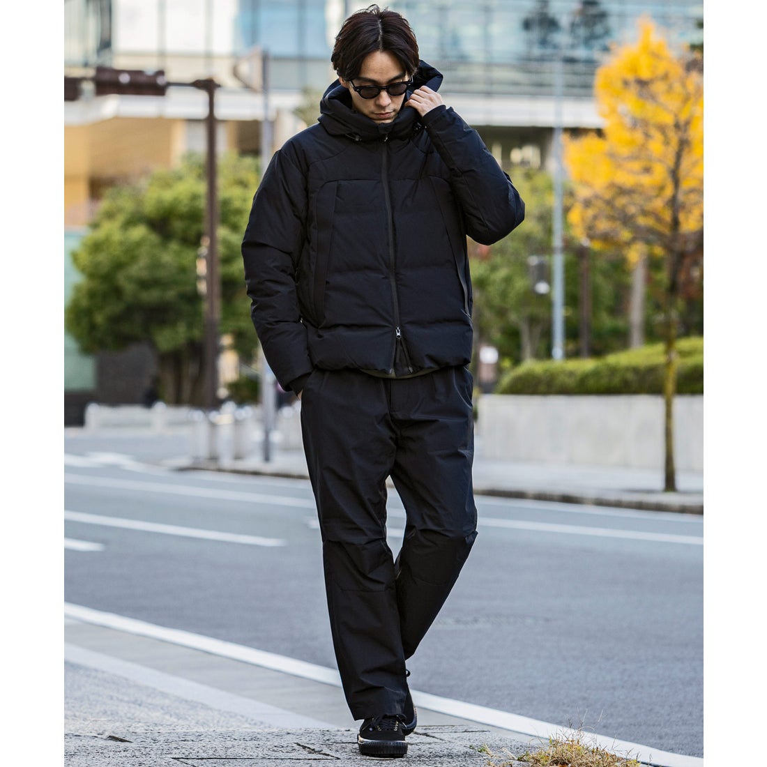 プラスフェニックス +phenix FUSED QUILTING DOWN JACKET ヒューズド