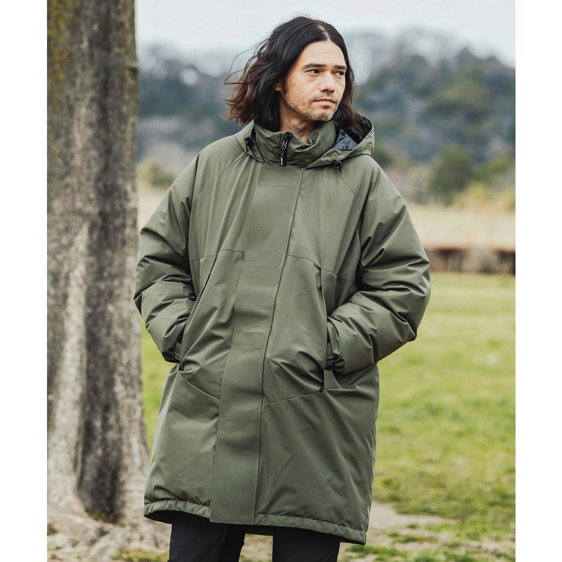 プラスフェニックス +phenix L-7 DOWN COAT ダウンコート ウィンド