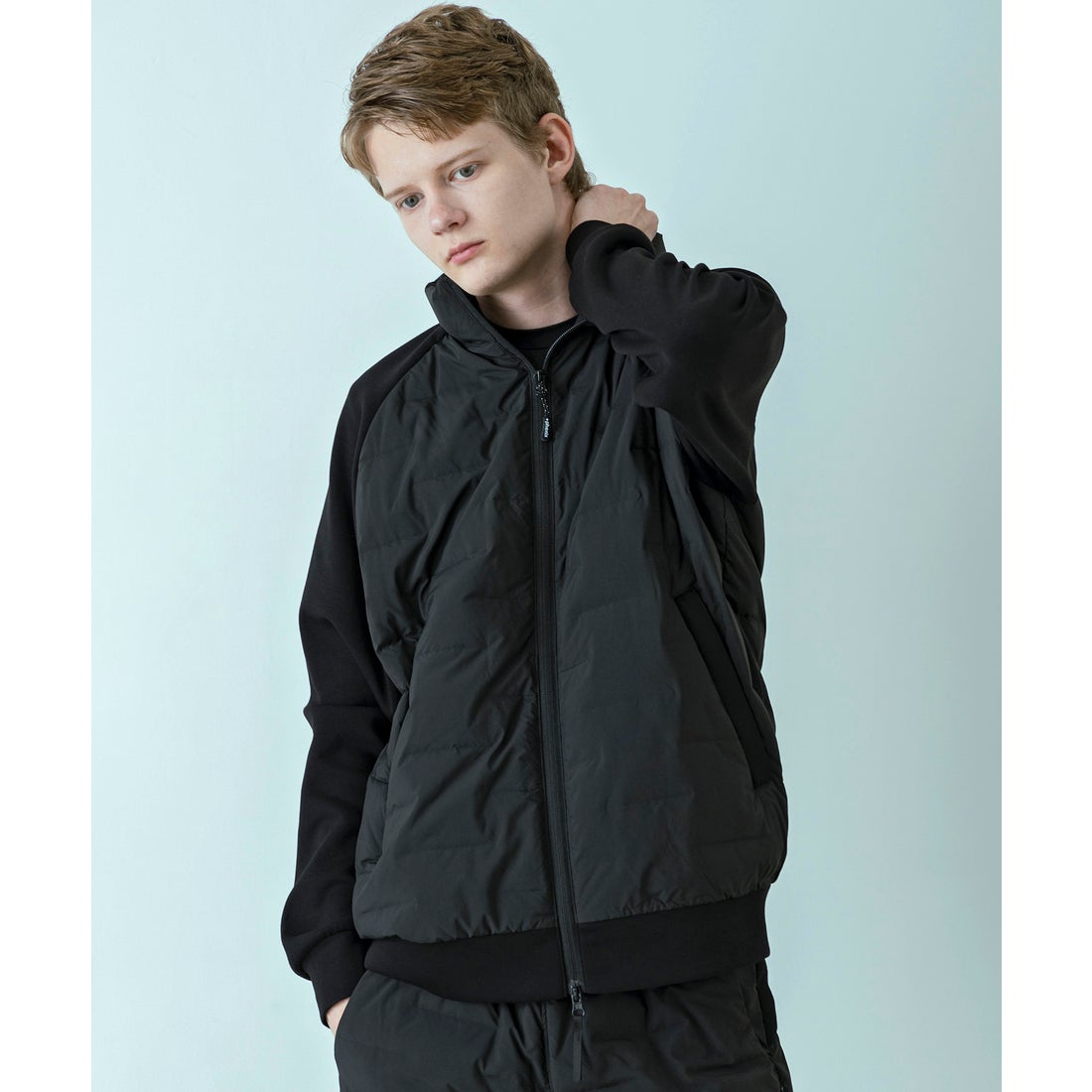 プラスフェニックス +phenix 【WEB・直営店限定】HYBRID DOWNJACKET