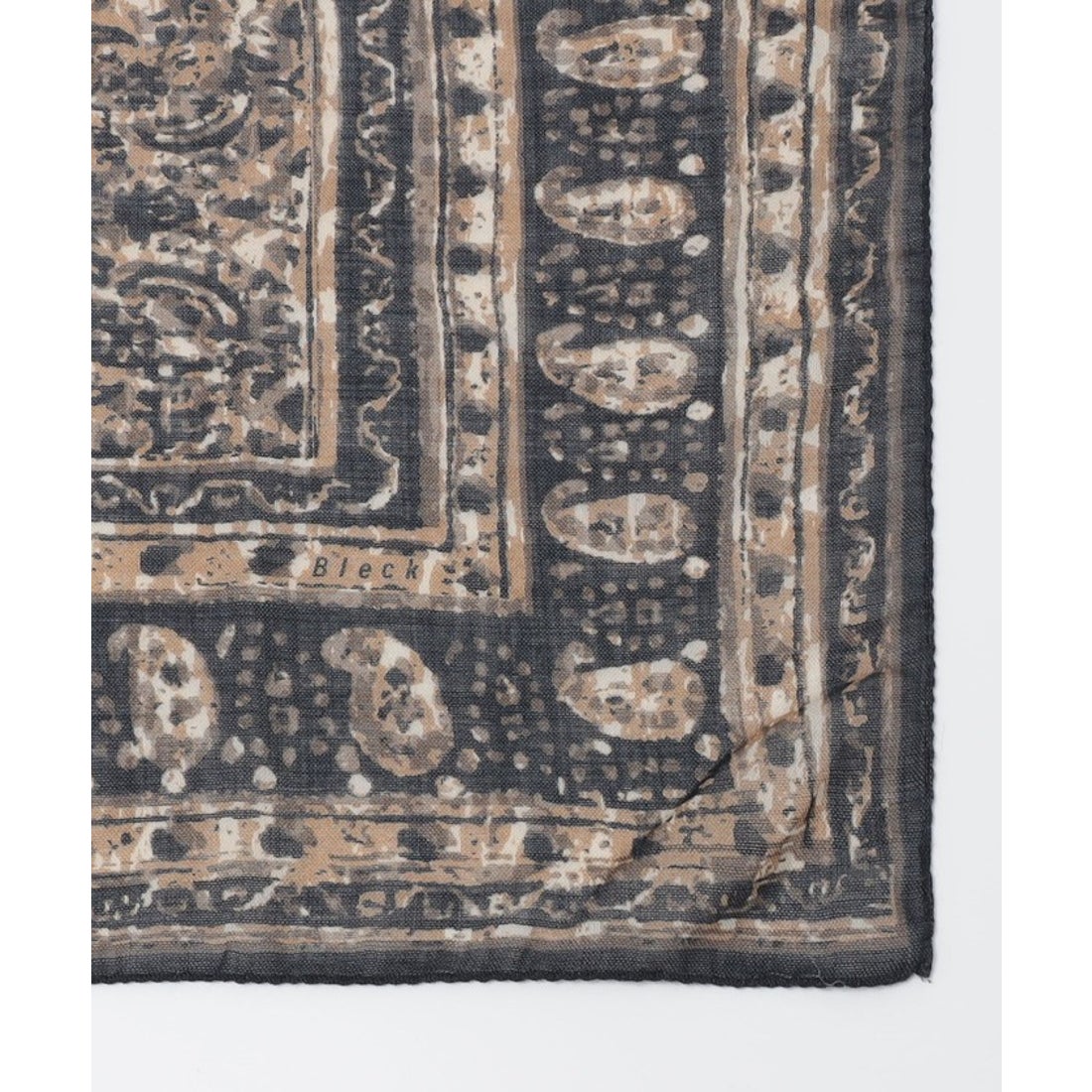 シップス SHIPS 【SHIPS別注】Bleck: ペイズリー バンダナ （ネイビー