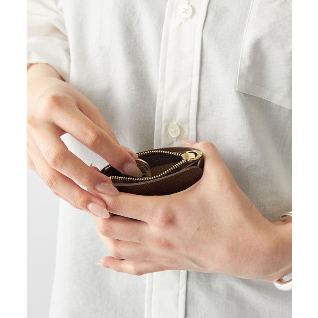 シップス SHIPS 【WEB限定/SHIPS別注】MOKU: mini WALLET SAKU ver3