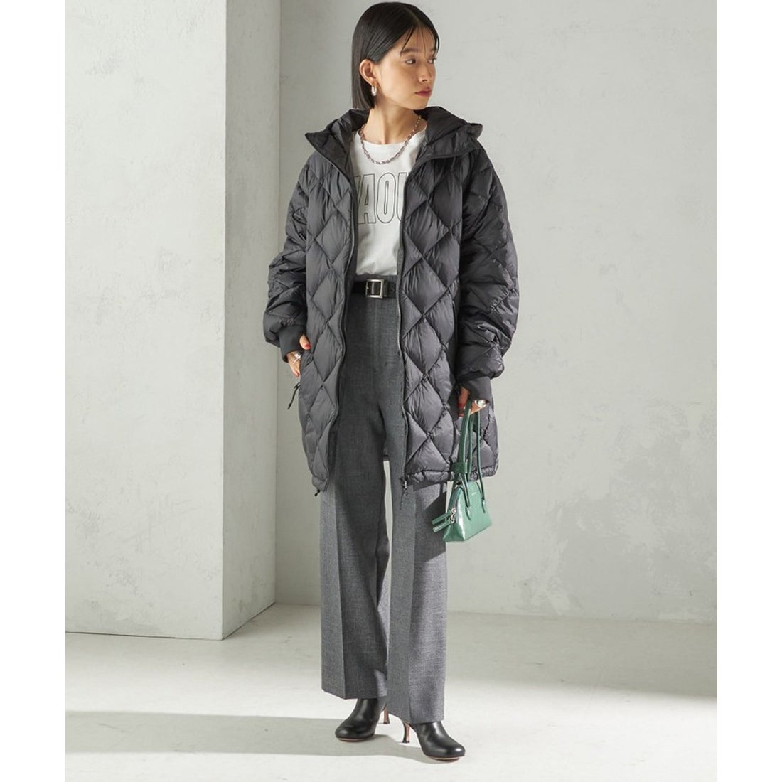 シップス SHIPS 【SHIPS別注】Wai+ × TAION:〈手洗い可能〉ミディ