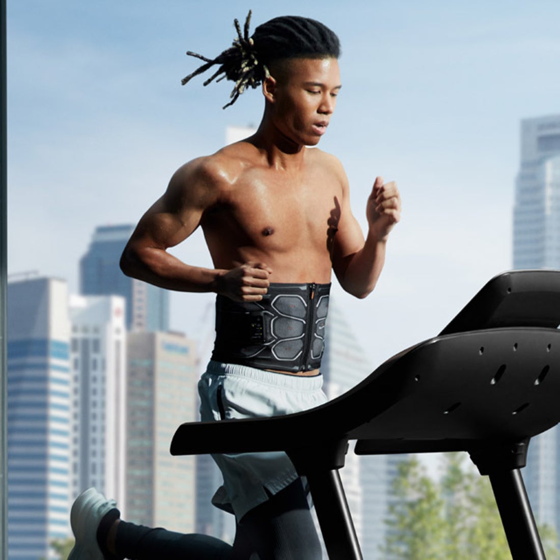 シックスパッド SIXPAD Powersuit Core Belt BLE S （ピンク） -靴