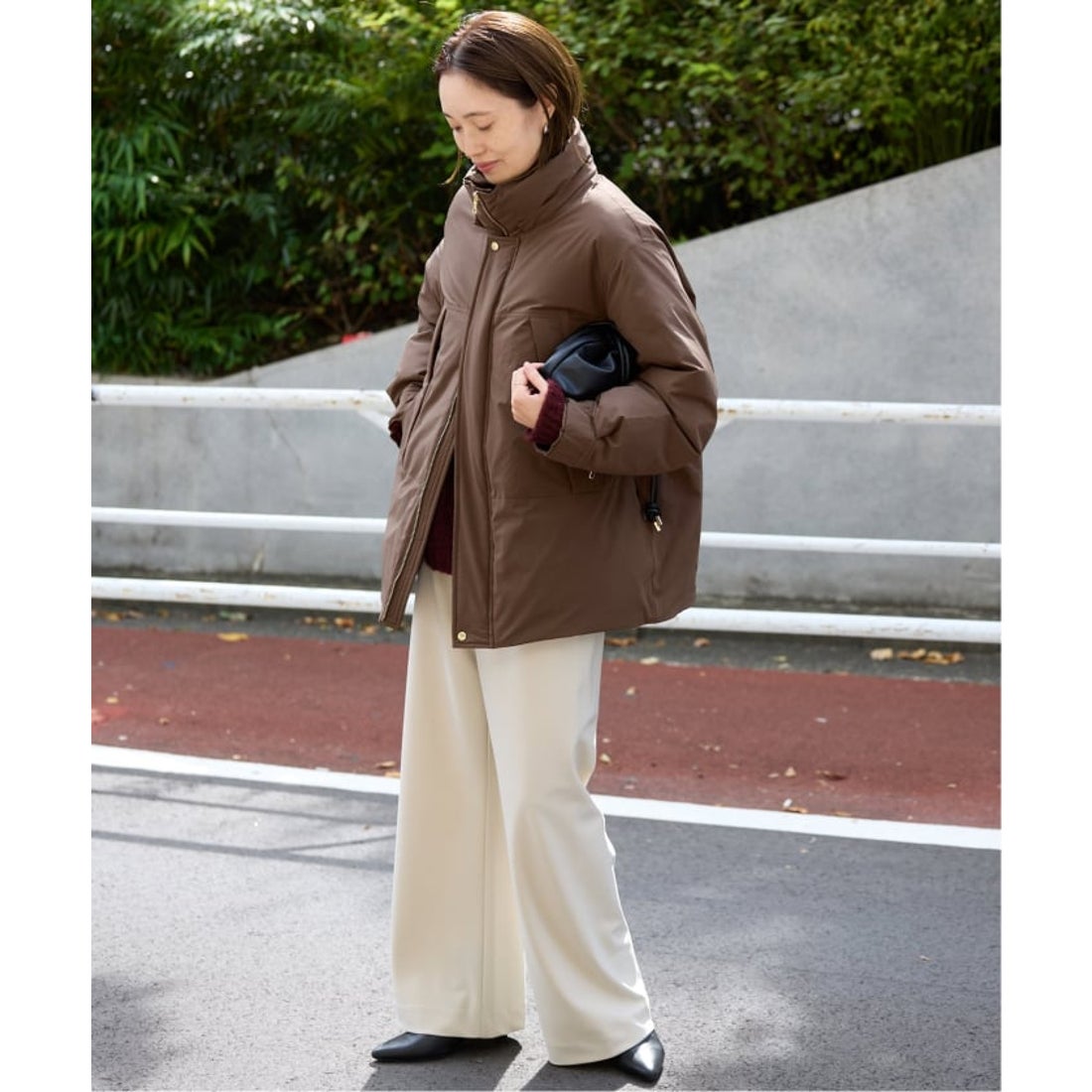 スローブ イエナ SLOBE IENA フェザーライト撥水モンスターダウン