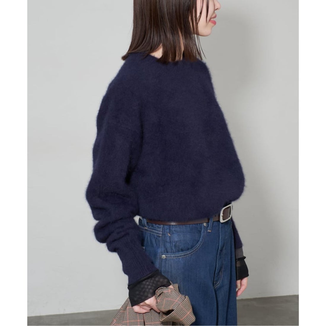 スローブ イエナ SLOBE IENA フォックスアルパカプルオーバー