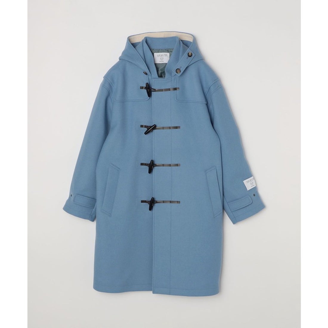 シップス エニィ SHIPS any SHIPS any: PURE WOOL MELTON ダッフル