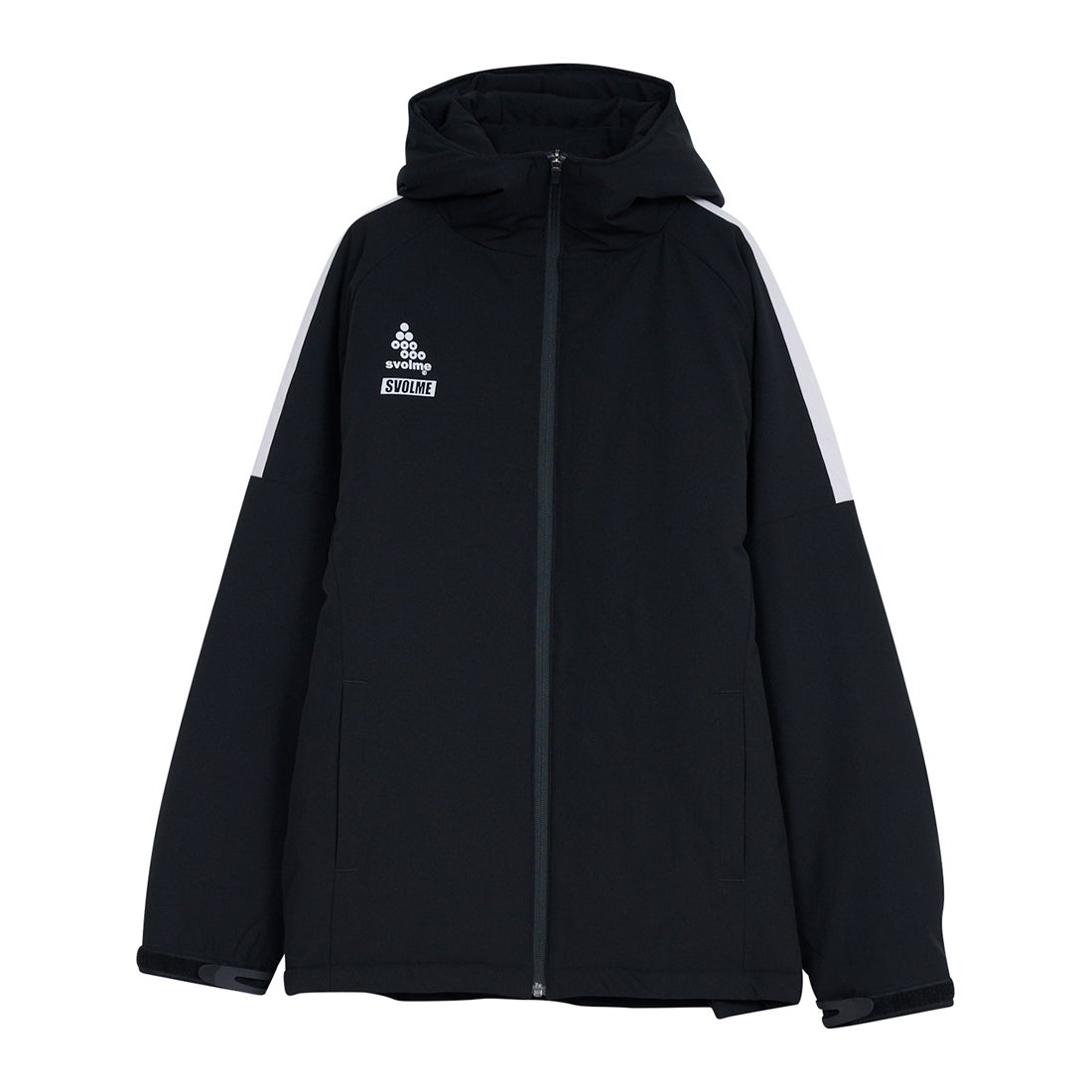 SVOLME スボルメ 発熱中綿ウォーマー上下セット(ブラック) 1243-31209