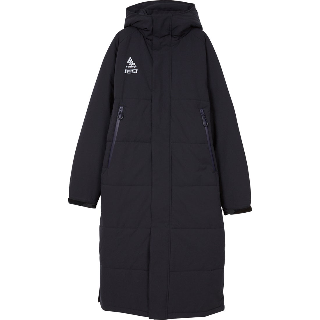 SVOLME スボルメ 発熱中綿ベンチコート(ネイビー) 1243-31104 NAVY