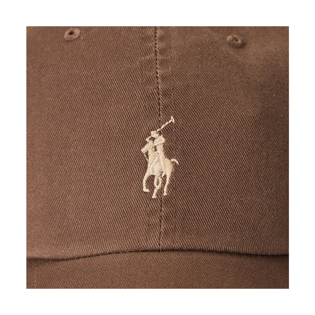 POLO RALPH LAUREN コットン チノ ベースボール キャップ 200ブラウン