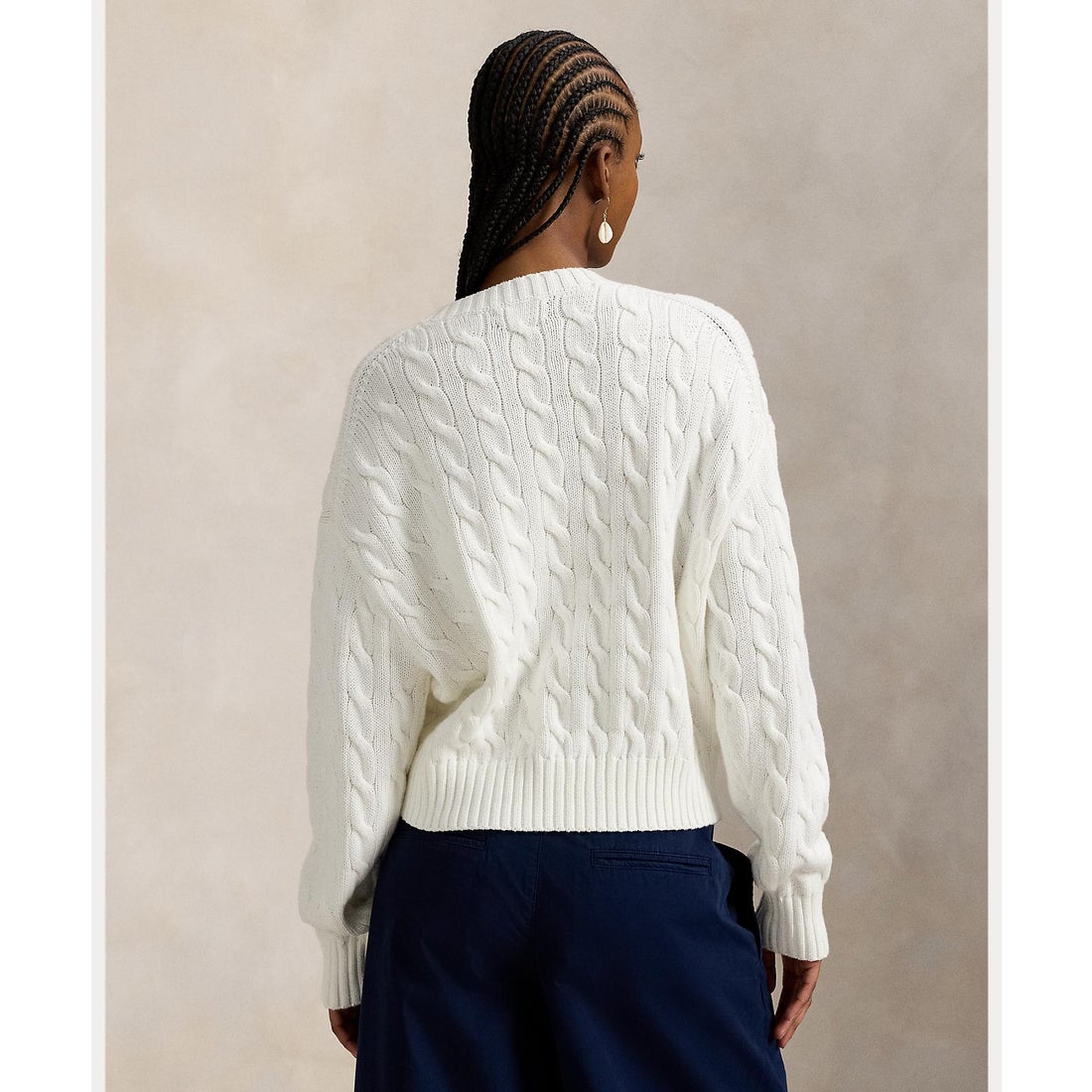 ポロ ラルフ ローレン POLO RALPH LAUREN ケーブルニット コットン