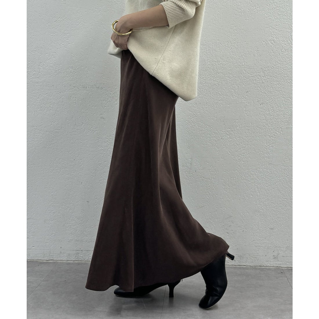 パル PAL 【Loungedress】キュプラマーメイドスカート2 （black