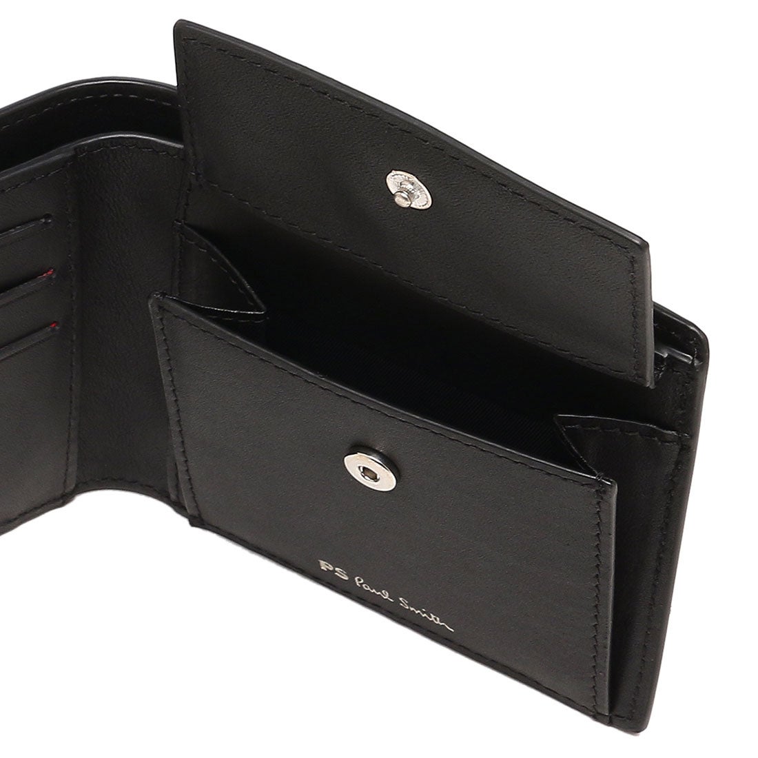 ポールスミス Paul Smith 二つ折り財布 ブラック メンズ PAUL SMITH