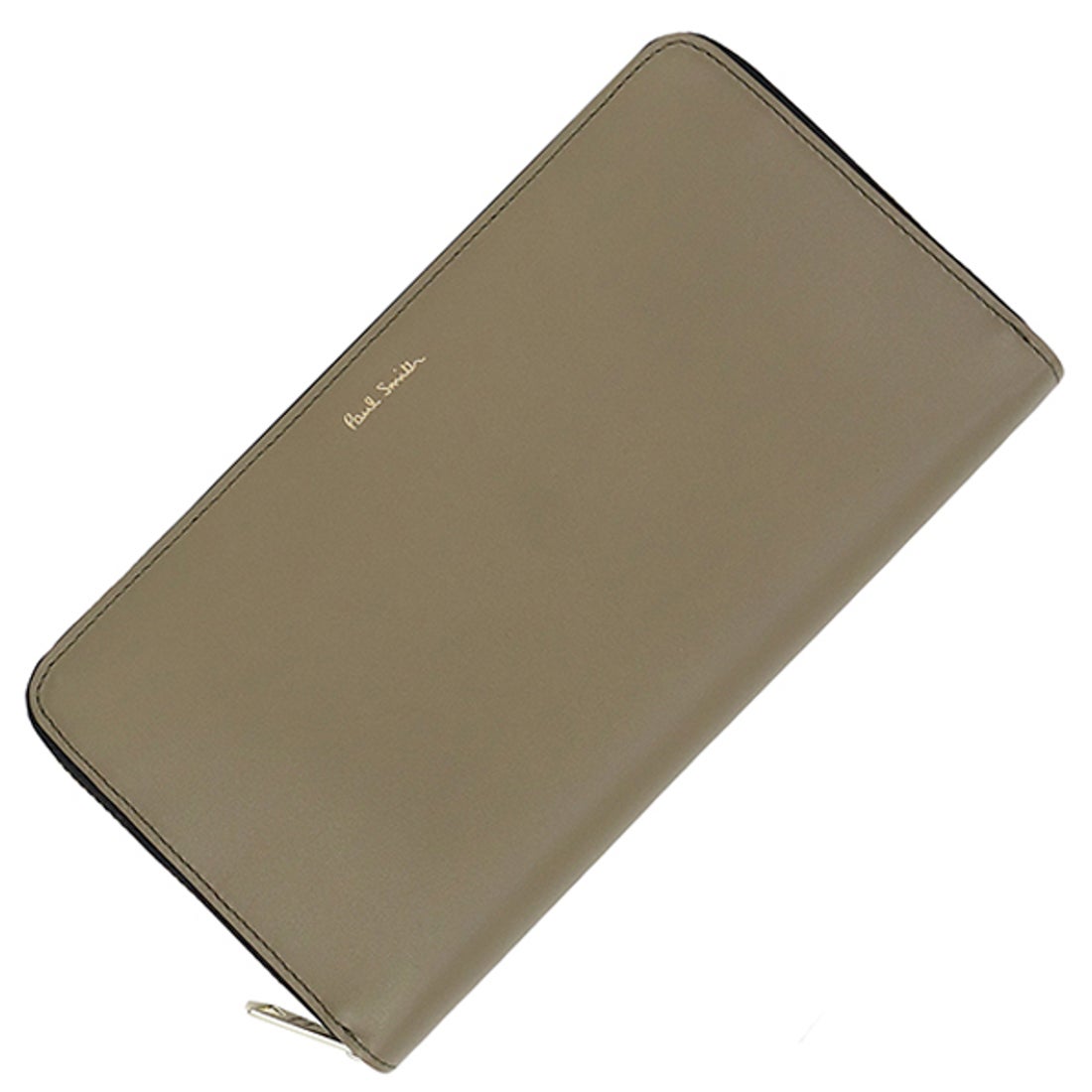 ポールスミス Paul Smith ラウンドファスナー長財布 マルチストライプ