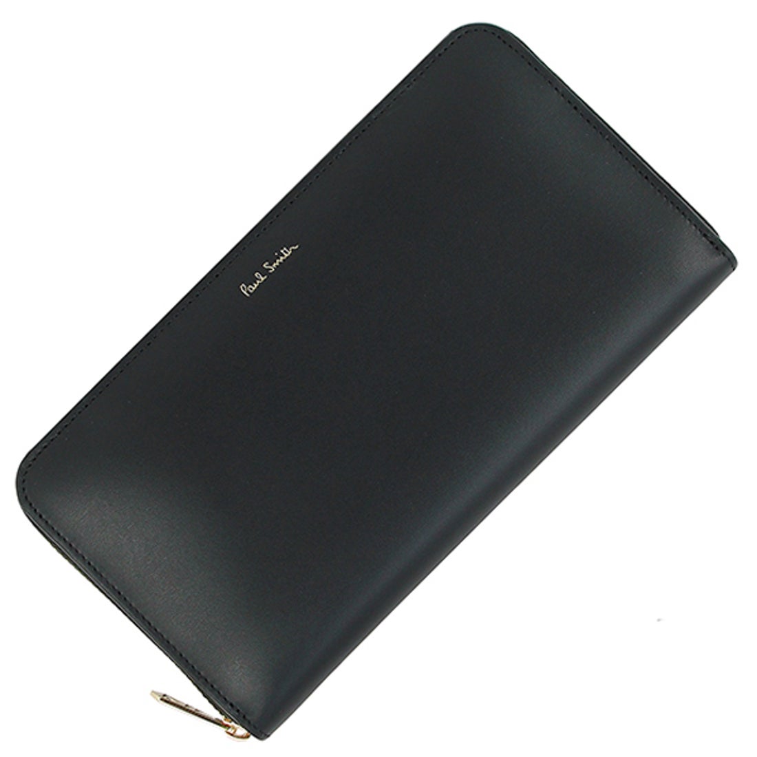 ポールスミス Paul Smith ラウンドファスナー長財布 マルチストライプ
