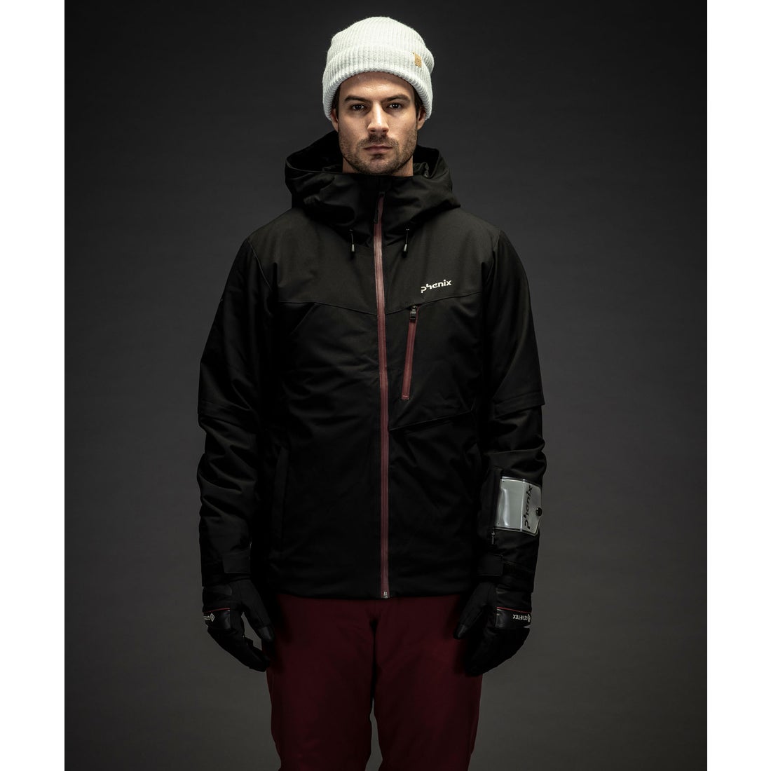 フェニックス phenix 2-Line Color Zipper Jacket ツーラインカラー