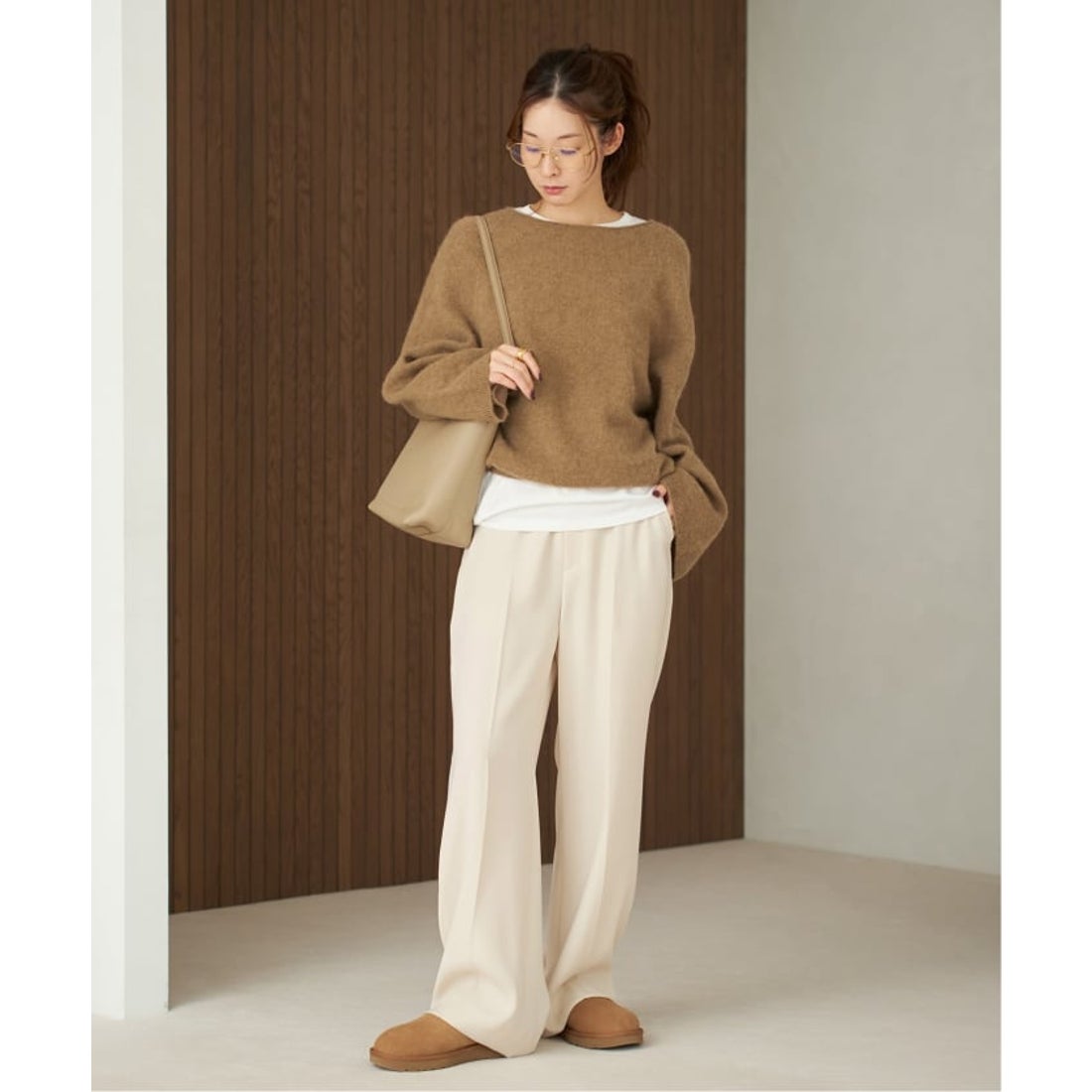 プラージュ Plage 《追加予約》Baby Alpaca ラグラン プルオーバー