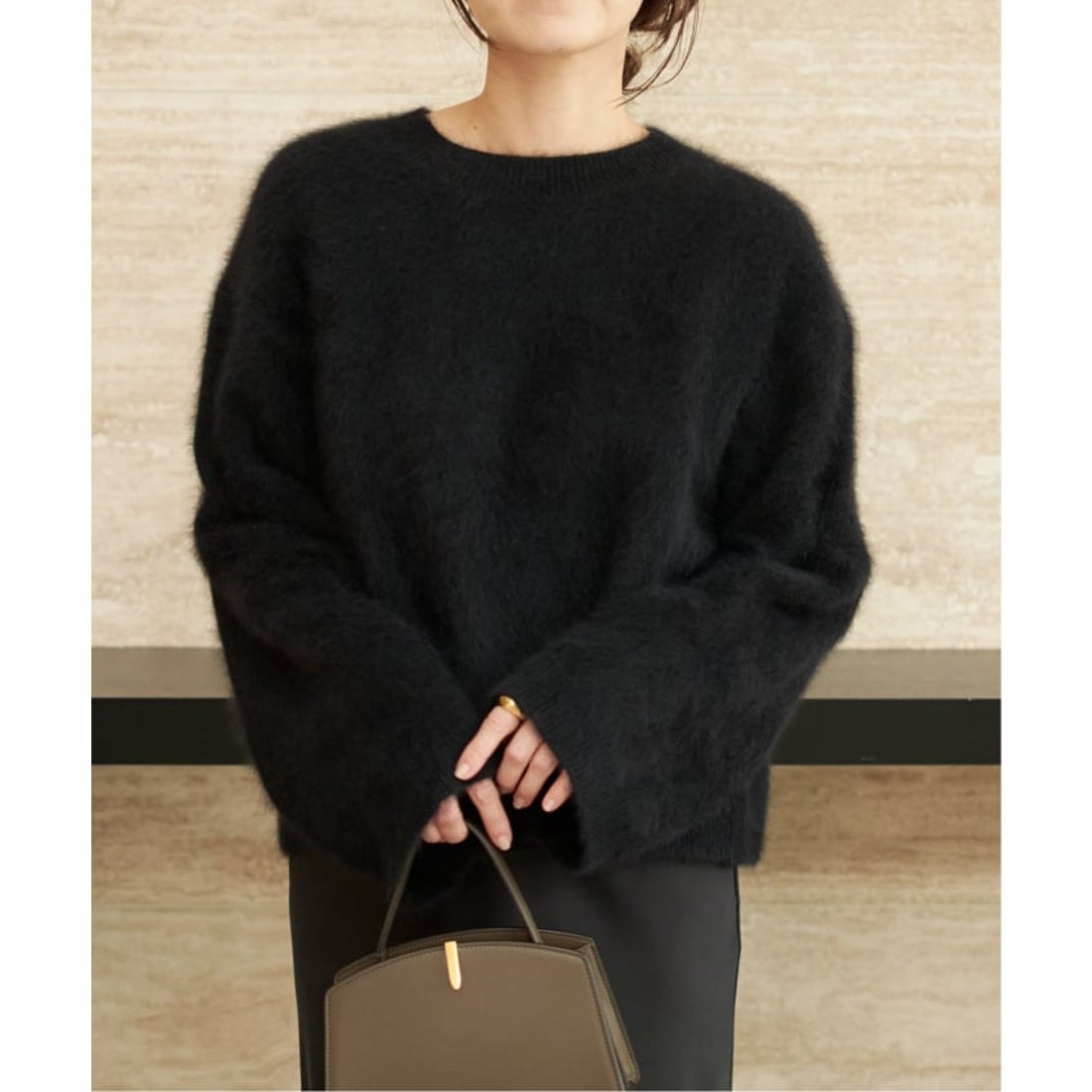 プラージュ Plage 《一部カラーWEB限定》Fur Essential ニット