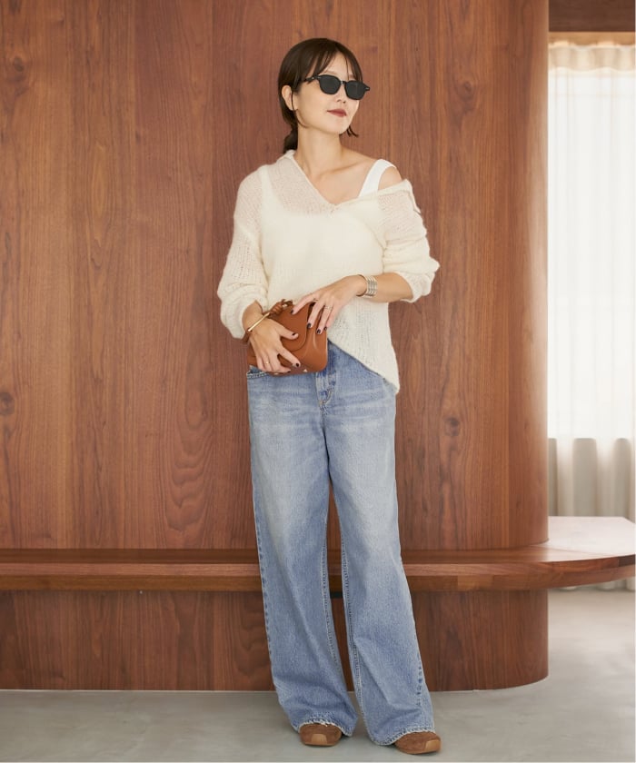 プラージュ Plage 《追加予約》R'IAM WIDE デニム 6 （ブルー A