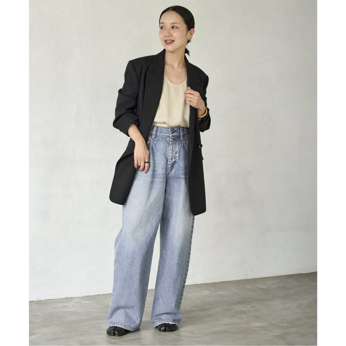 プラージュ Plage 《追加予約》R'IAM WIDE デニム 6 （ブルー A