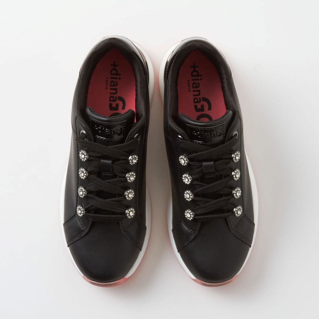 プラスダイアナ ＋diana 【+dianaGOLF】レースアップゴルフシューズ