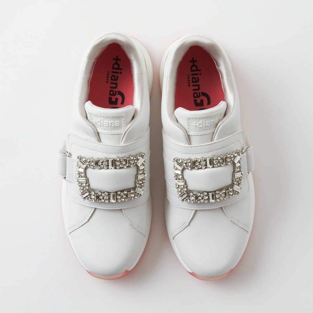 プラスダイアナ ＋diana 【+dianaGOLF】バックル付きゴルフシューズ