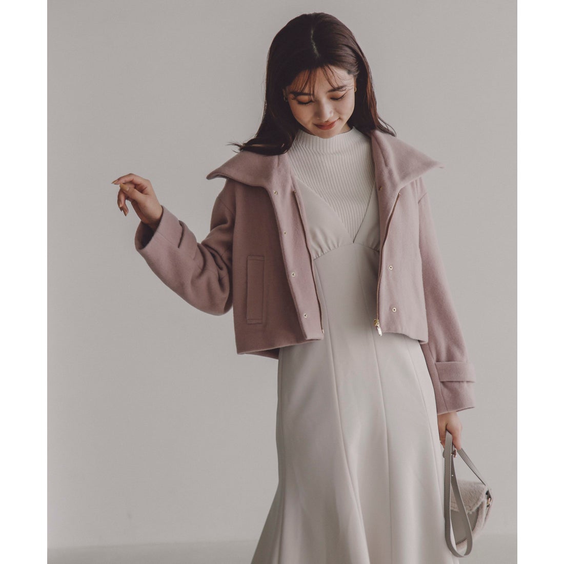 プロポーションボディドレッシング PROPORTION BODY DRESSING フード襟