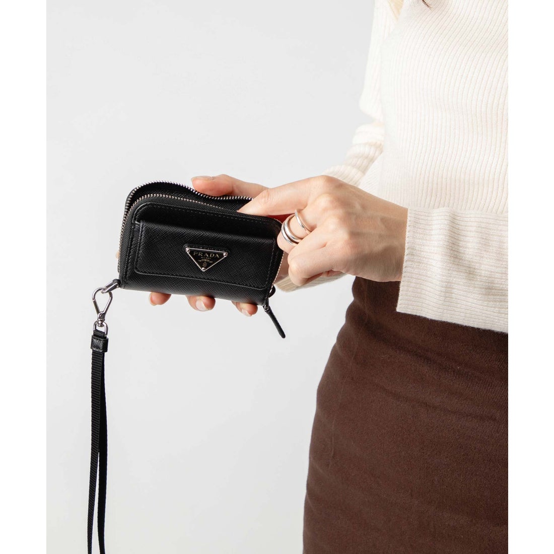 プラダ PRADA プラダ PRADA 2MR044 QHH 小銭入れ SAFFIANO TRIANGOLO