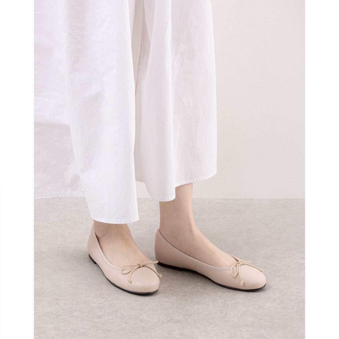 MARILYN leather（マリリン レザー）バレエシューズ （NEGRO） -Pretty