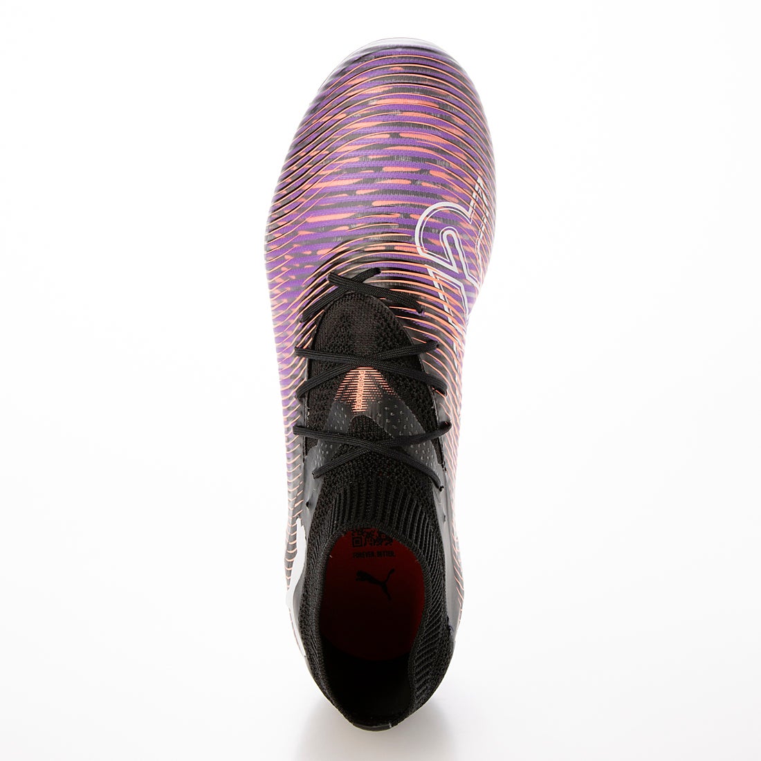 PUMA プーマ フューチャー 8 プロ HG/AG(ブラック×パープル) 108365 01