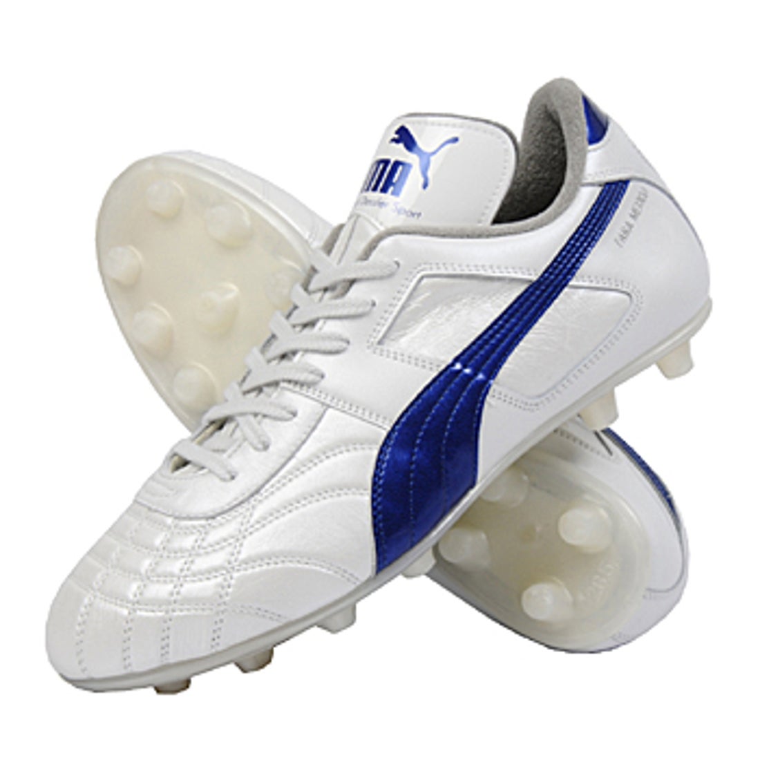 PUMA プーマ パラメヒコ(ホワイト×ブルー) 101418 10 サッカー