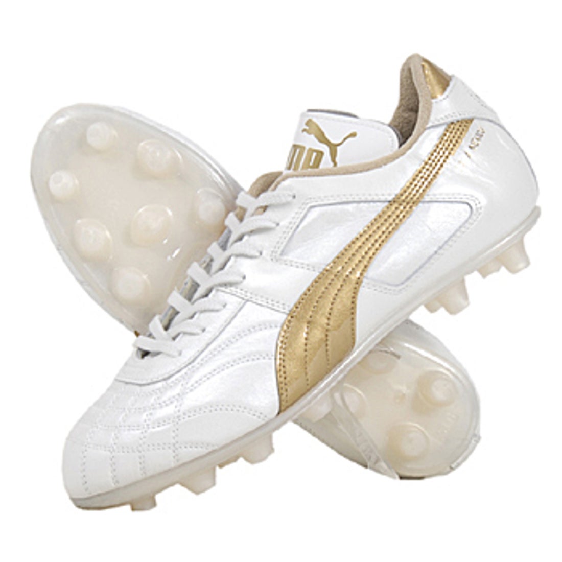 PUMA プーマ パラメヒコ(ホワイト×ゴールド)【シュータン刺繍無料